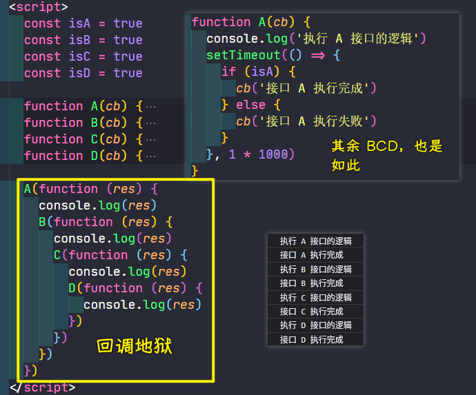 回调地狱